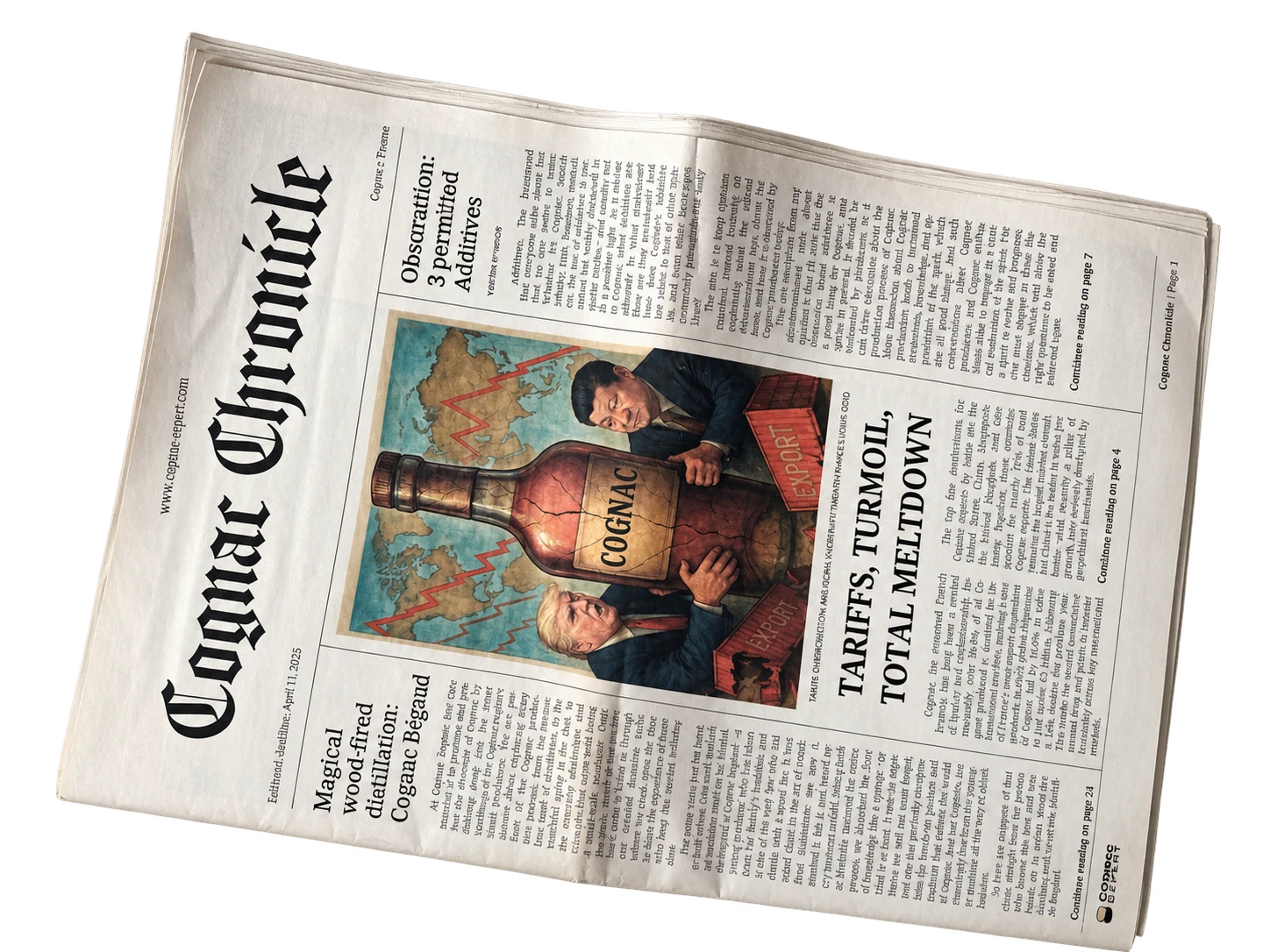 The Cognac Chronicle newspaper